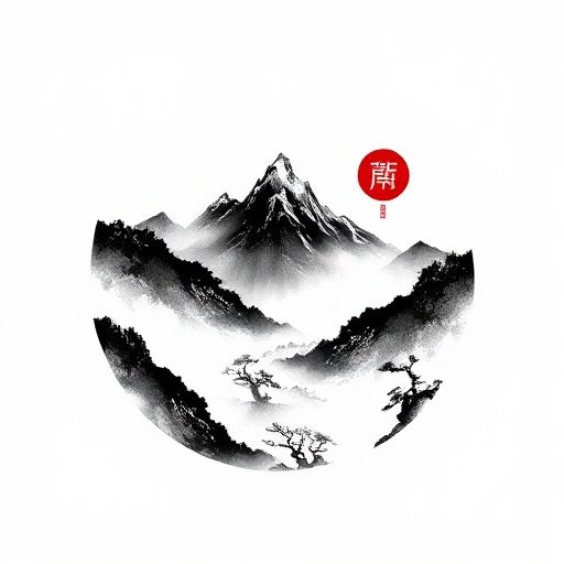 水墨江山