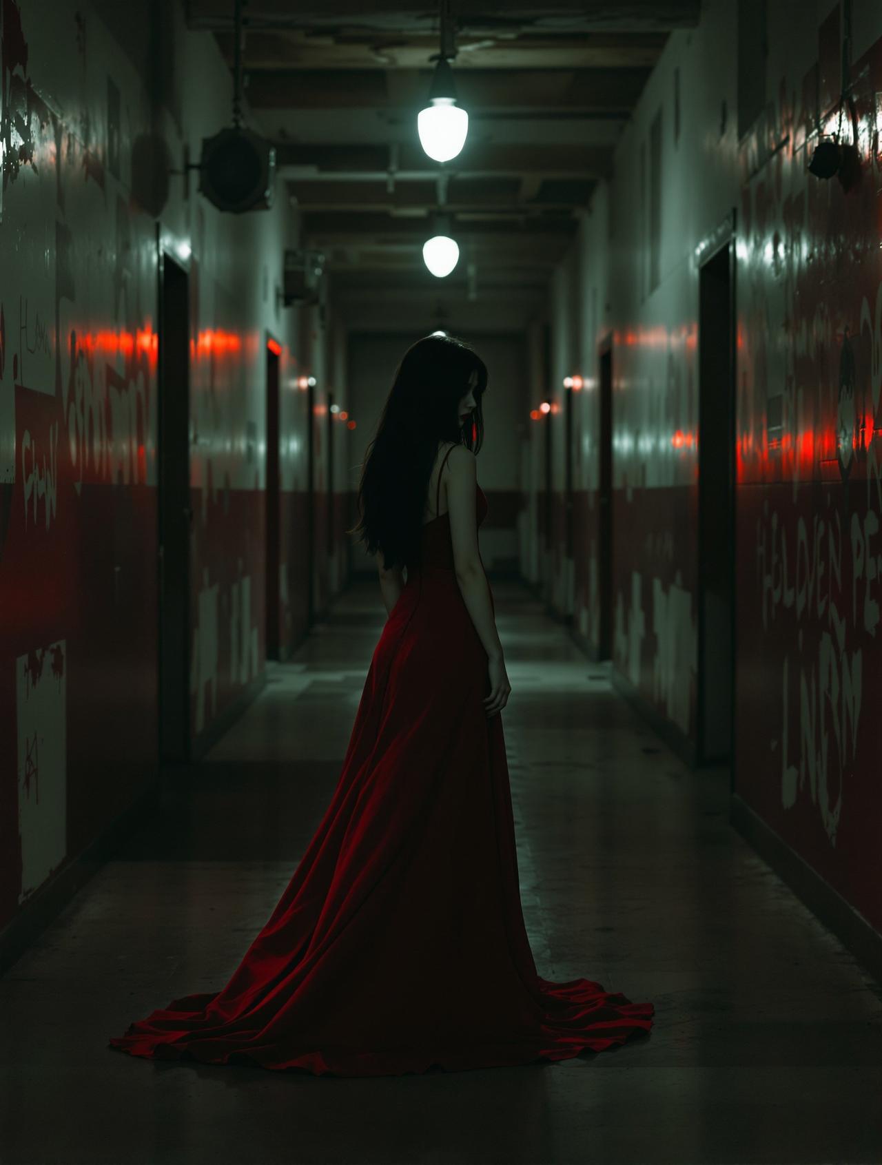红衣学姐
